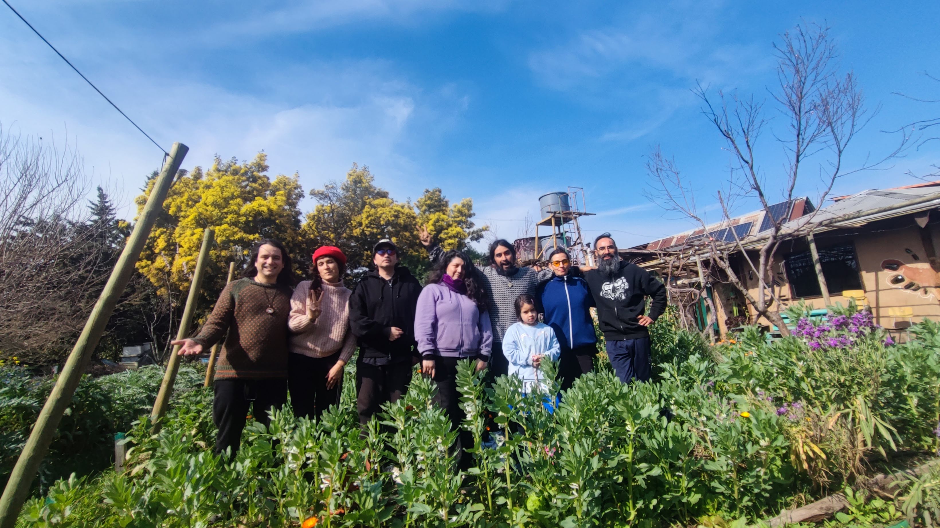 Comunidad de Aucca reunida